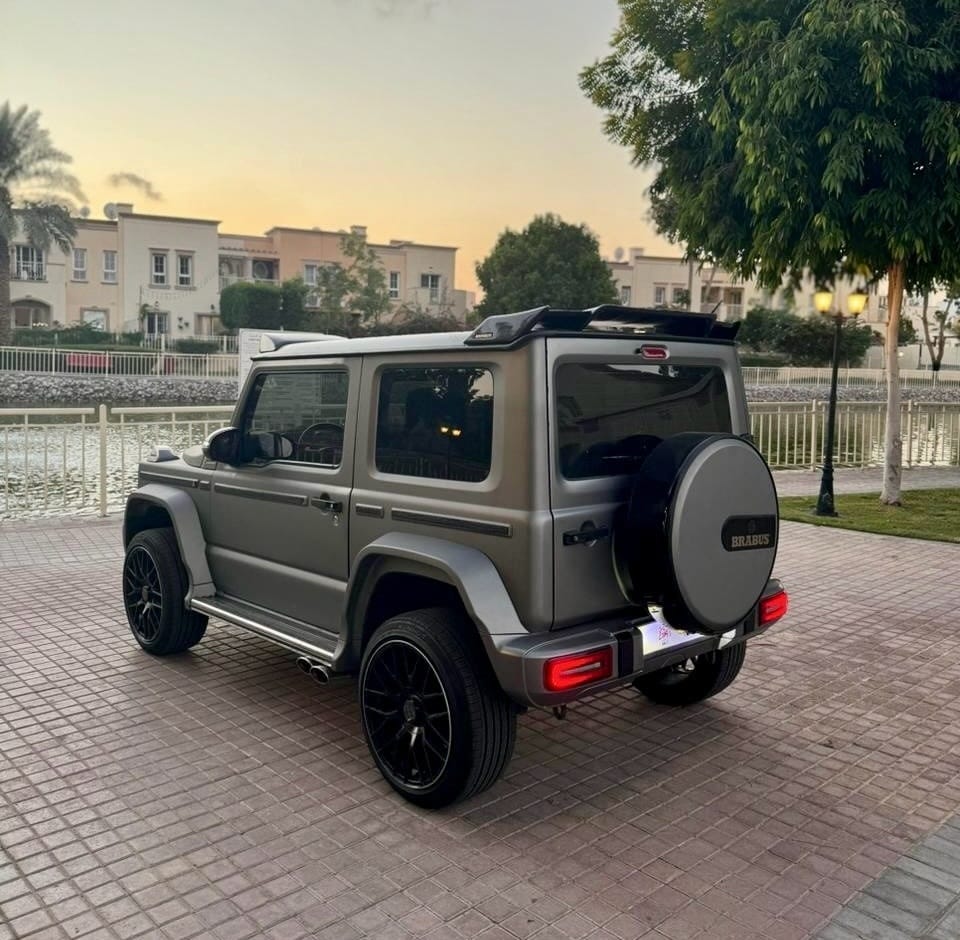 We've got a small 'Geländewagen'. The Suzuki Jimny, which has been tuned to within an inch of its life, is up for sale 4 Suzuki Jimny 2